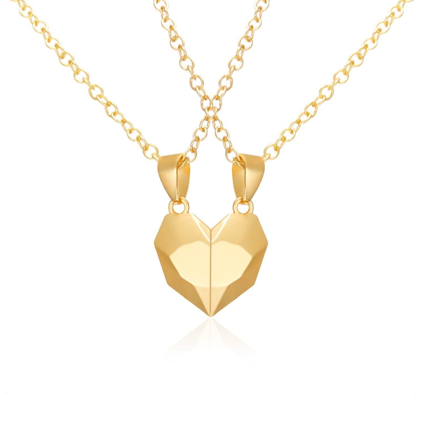 Heartbreak Wish Stone Magnetic Couple Necklace - Record My Love