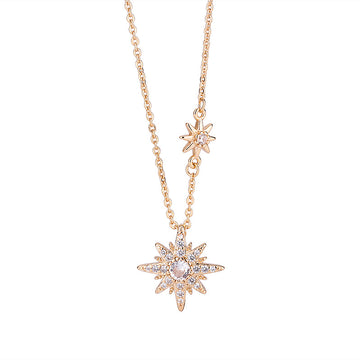 Eight-pointed Star Necklace