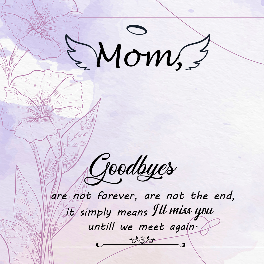 To Mother Message Card