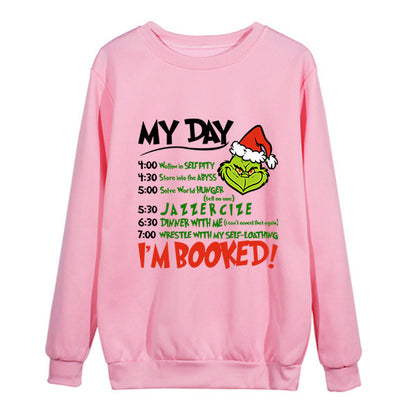 Christmas My Day I'M BOOKED Sweatshirt/Hoodie 【KAUFEN SIE 2 UND ERHALTEN SIE KOSTENLOSEN VERSAND】