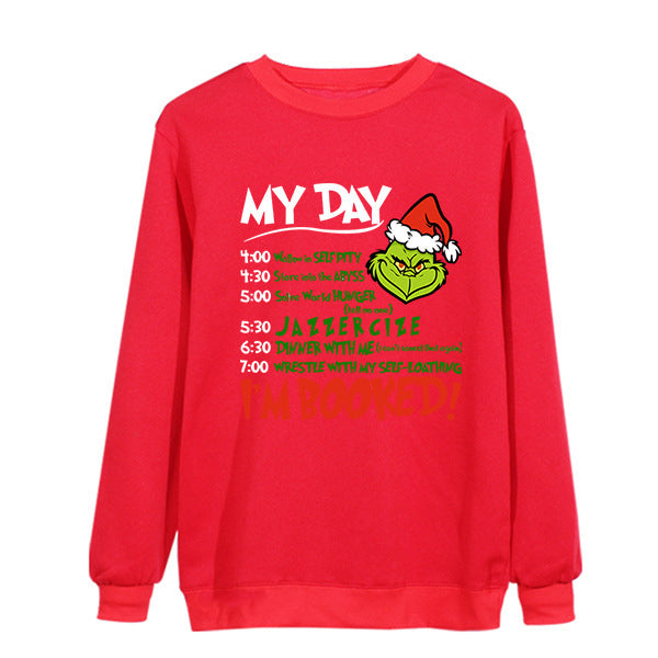 Christmas My Day I'M BOOKED Sweatshirt/Hoodie 【KAUFEN SIE 2 UND ERHALTEN SIE KOSTENLOSEN VERSAND】